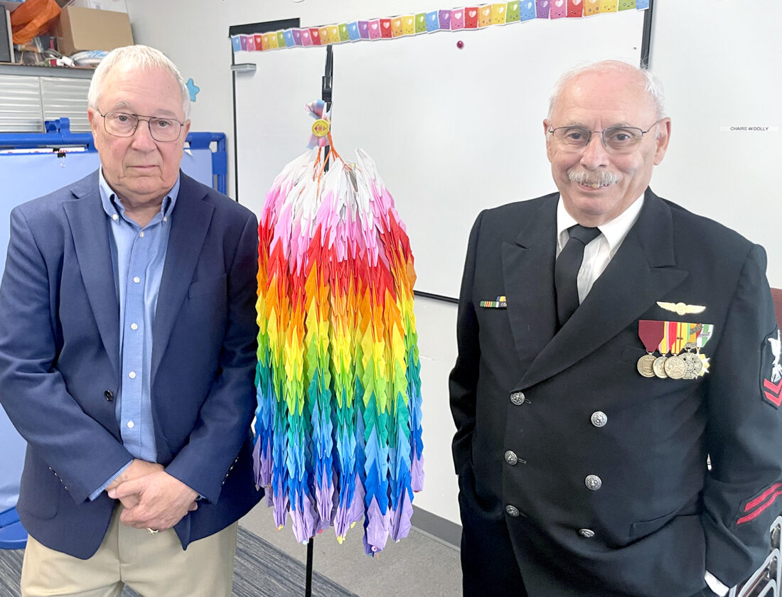 Honors, memories of World War II